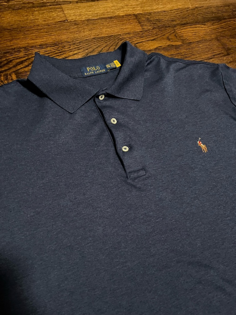 Ralph Lauren Big & Tall Classic Fit Soft Cotton Polo Shirt - 2XL